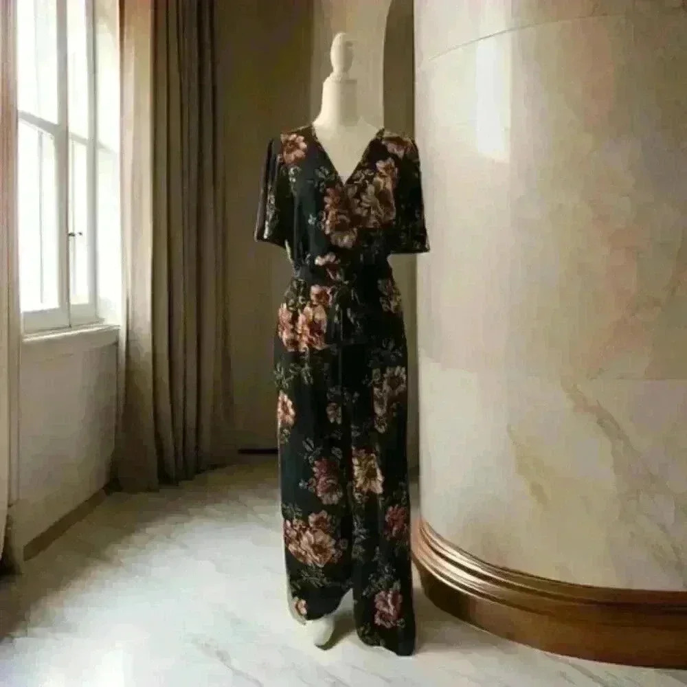Floral Jumpsuit